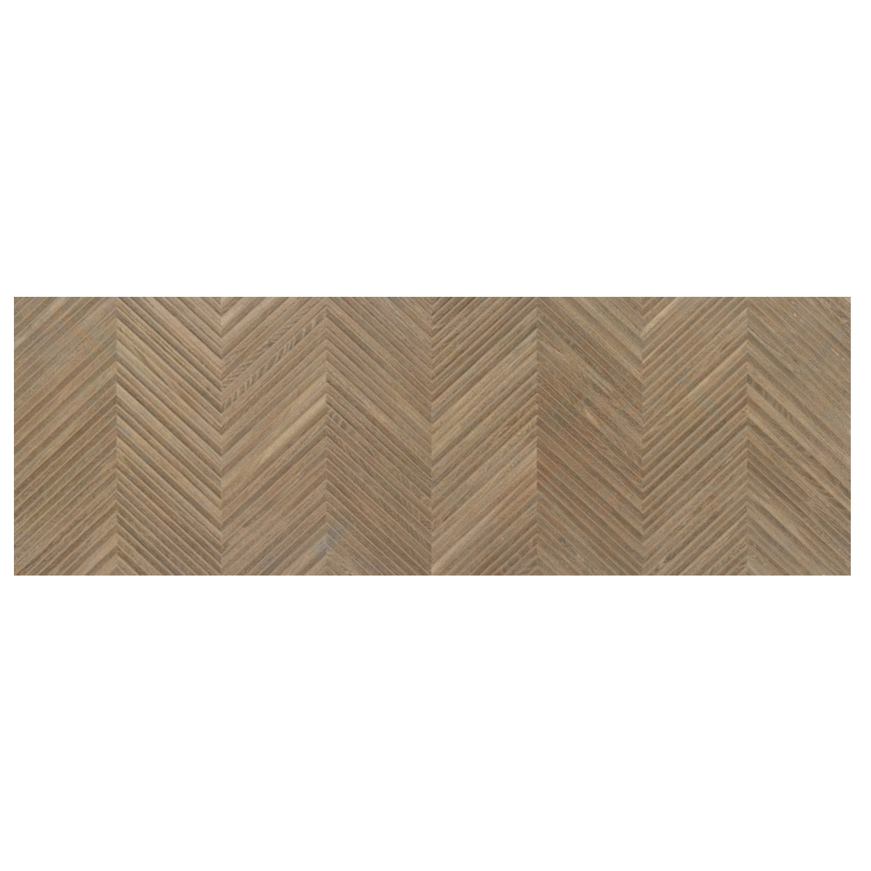 Baldocer Cerámica Larchwood Zig Ipe Houtlook Wandtegel 40x120cm